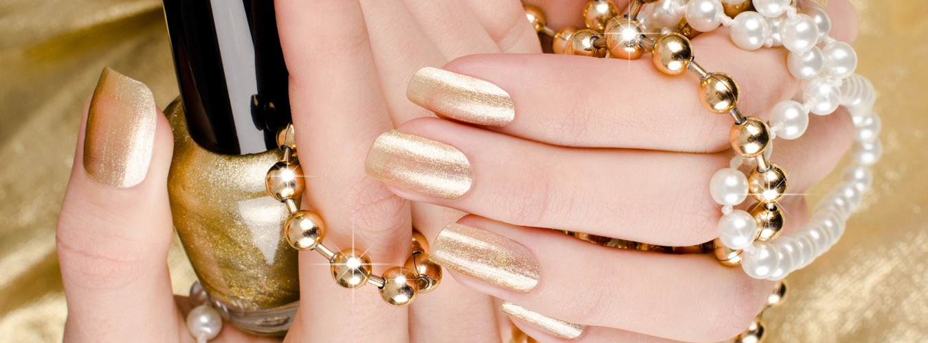 Salon nail design detail