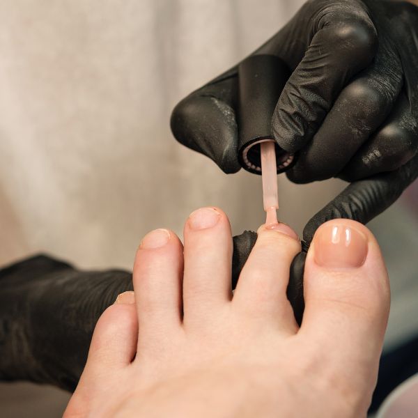 Precision manicure, Red Nails Asheville