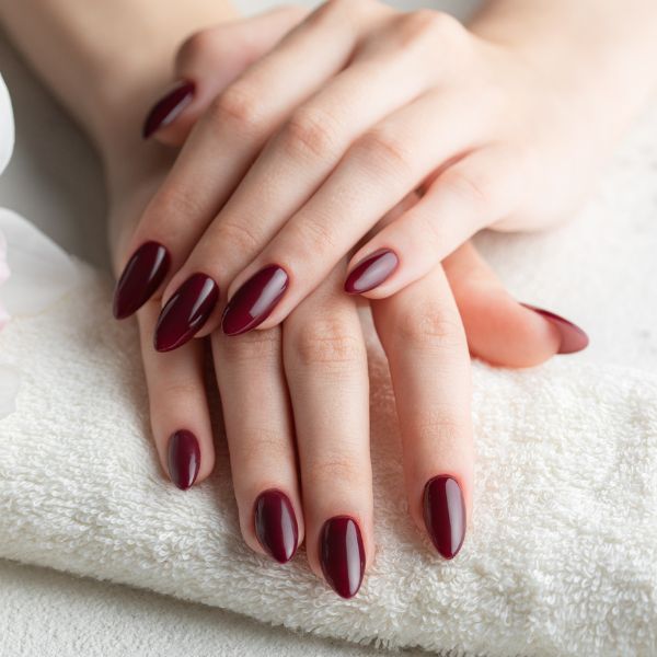 Nail design, Red Nails Asheville